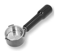 51mm Coffee Machine Replacement Parts - Zinc Alloy 3 Ears Bottomless Portafilter With Ergonomic ABS Handle for ECP685 680