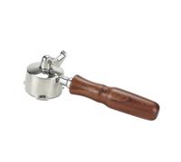 51mm Coffee Portafilter Double Spout Compatible for Delonghi EC680 EC685 Espresso Machine Accessories Replacement Filter Basket Barista Tools(Plum,Capacity 8-10g(1pc))