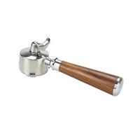 51mm Coffee Portafilter Double Spout Compatible for Delonghi EC680 EC685 Espresso Machine Accessories Replacement Filter Basket Barista Tools(Light Yellow,Capacity 14-16g(1pc))