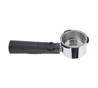 51mm Coffee Portafilter Ultra Fine Ergonomic Efficient Filtration Hole 3 Ears Thicken Coffee Handle for Professional Baristas and Home Brewers Aluminum Alloy Plastic 226g 18.5cm
