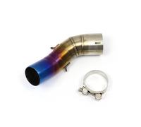 51mm Connect Pipe Motorcycle Exhuast Middle Link Pipe Muffler Adapter For Z900 2017 2018 2019-2022 MENSUNUBNM(B)
