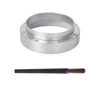 51mm Dosing Funnel with 1 Grinder Brush,Magnetic Espresso Dosing Funnel Portafilter,Coffee Accessories Barista Aluminum Alloy Espresso Coffee Dosing Ring for Barista, Home, Cafe