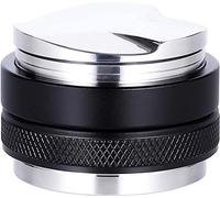 51mm Dual Head Coffee Distributor & Tamper - Professional Leveler Distribution Tool With Adjustable Depth Both Sides for Espresso Hand Tamping