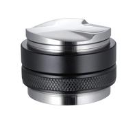 51mm Espresso Distributor and Tamper Adjustable Stainless Steel Ground Coffee Leveling Tool with Dual Head Triangular Inclined Base for Portafilter