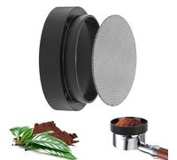 51mm Espresso Dosing Funnel and Stainless Steel Puck Screen, Magnetic Espresso Accessories Coffee Dosing Ring, Reusable Espresso Puck Screen Fits 51mm Portafilter Funnel, Reusable Strainers Tools