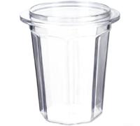 51mm Espresso Machine Dosing Cup Made of Dense PC Material - Clear Build for Grounds Quantity Assessment
