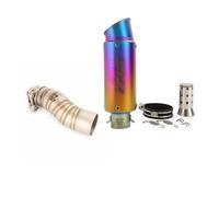 51MM Exhaust Tips For CFMOTO 450SR 450NK 450SS 2022-2025 Motorcycle Mid Link Pipe Muffler Escape Silencer With Exhausts pipes