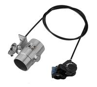 51mm Manual Operation Motorbike Exhaust Control Valve2" Adjustable Mechanical Extraction Valve For The Motorcycle 2inch(Type A)