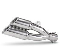 51mm Motorcycle Exhaust Dual Hole Muffler For Suzuki For DL650 motorbike exhaust(D)