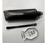 51mm Motorcycle Exhaust Escape Pipe Exhaust Muffler For BMW F800gs S1000rr For R6 R3 R25 MT07 With Db Killer Muffler Exhaust(BLACK)
