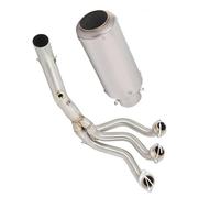 51mm Motorcycle Exhaust Full Systems Front Link Pipe Connecting Muffler For Yamaha MT09 MT 09 2014 2015 2016 2017 2018 2019 2020