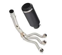 51mm Motorcycle Exhaust Full Systems Front Link Pipe Connecting Muffler For Yamaha MT09 MT 09 2014 2015 2016 2017 2018 2019 2020