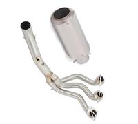 51mm Motorcycle Exhaust Full Systems Front Link Pipe Connecting Muffler For Yamaha MT09 MT 09 2014 2015 2016 2017 2018 2019 2020