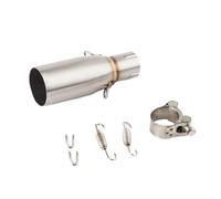 51mm Motorcycle Exhaust Middle Link Pipe Muffler Adapter Section Adjust Tube For Beverly X10 MP3 125 250 300 250LT 300L