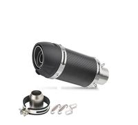 51MM Motorcycle Exhaust Muffler Escape Pipe For R1 R3 R6 R15 MT07/09 FZ6N Motorcycle Muffler Exhaust(F Carbon Fiber)