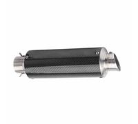 51mm Motorcycle Exhaust Muffler Pipe Racing Motocross Universal Carbon Fiber For CBR150 CBR 150