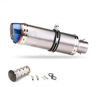 51mm Motorcycle Exhaust Muffler Universal Stainless Steel Pipe Replacement For Suzuki For GSR600 Plug And Play(Style 1)
