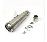 51mm Motorcycle Exhaust Pipe For Kawasaki For Z800 For Z 800 Exhaust Muffler Pipe Silencer With Network Escape Moto Exhaust Pipe Silencer(Color 1)