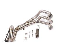 51mm Motorcycle Full Exhaust Front Link Pipe For XSR 900 FZ09 MT MT09 MT-09 FZ-09 XSR900 15-20 Exhaust Pipe Exhaust Muffler Muffler Exhaust