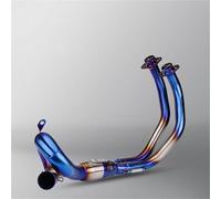 51MM Motorcycle Modified Exhaust Pipe Full Pipe Muffler Suitable For Y&amaha MT07 For TRACER XSR 700 FZ-07 2015-2024(Style 2)
