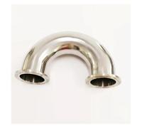 51mm O/D 2" Tri Clamp 304 Stainless Steel Ferrule 180 Degree Bend Elbow Three Pipe Fitting for Homebrew MQXFCZUX