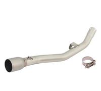 51mm Slip On Motorcycle Exhaust Middle Link Pipe Connecting Muffler For WR125R WR125X 2009-2017 Motorcycle Exhaust Link Pipe