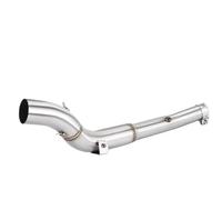 51mm Slip On Motorcycle Exhaust Muffler Front Link Pipe For Suzuki DR-Z400 DRZ400 SM S E 2000-2022 Motorcycle Accessories Exhaust Link Pipe(Type A)