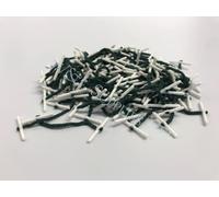 51mm Treasury Tags Plastic Ends Paper Fasteners Green String Tag Paper Binders Binder Document Ties (Pack of 1000)