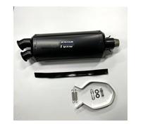 51mm Universal Motorcycle Exhaust Muffler Dual Escape Right Side With DB Killer For G310R R1200GS Z1000 Z900 Z400 Cb190 Muffler Exhaust Pipe