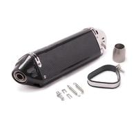 51mm Universal Motorcycle Exhaust Muffler Moto DB Killer For Honda PCX125 NMAX155 FZ1N Z900 S1000RR CBR500R R6 Parts Adapter(Type B)