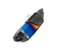 51MM Universal Motorcycle Exhaust Muffler Tail Pipe With DB Killer Silencer For Racing Dirt Bike For Kawasaki Z400 Z 400