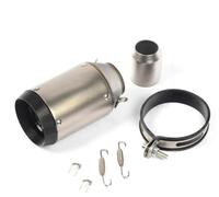 51mm Universal Slip On Motorcycle Exhaust Carbon Fiber For Escape Muffler For Kawasaki Z900 Parts Replacement Modified Systems(Type A)