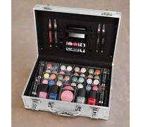 Vegan Vanity Case Makeup Cosmetic Storage Carry Travel Gift Box Zmile 51pc Set