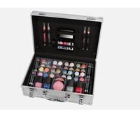 51pc Vanity Makeup Case Travel Carry Box Big Cosmetic Storage Organizer VEGAN