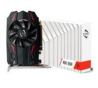 51RISC Radeon RX 550 Graphics Card, 4GB GDDR5 128-bit DirectX 12 PCI Express 3.0 DP/HDMI/DVI-D ATX/ITX Computer Gaming Video Card 4K Display Card