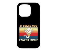 51st Birthday 51 Years Ago I Was The Fastest Bday Case for iPhone 15 Pro