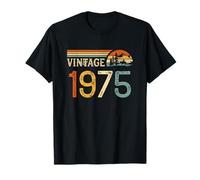 51st Birthday Men Women Vintage 1975 Retro 51 years old Bday T-Shirt
