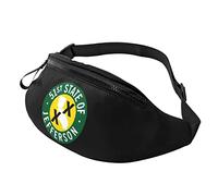 51st State of Jefferson Waist Bag Men's and Women's Adjustable Travel Chest Pack Outdoor Running Waist Bag