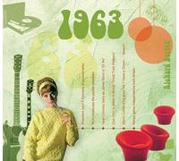 51st Wedding Anniversary Gift - 1963 Chart Hits CD and 1963 Greeting Card by Various - See Listing (0100) Audio CD