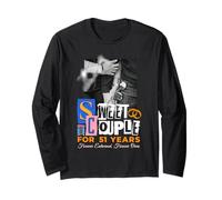 51st Wedding Anniversary Holding Hands 51 Year Anniversary Long Sleeve T-Shirt