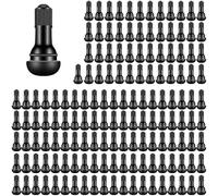 52/100/150-Pack Rubber Snap-in Tire Valve Stems TR412 TR413 TR414, Copper Core Tubeless Valves for Cars Motorcycles ATVs Lawn Mowers, 11.5mm Hole(C)