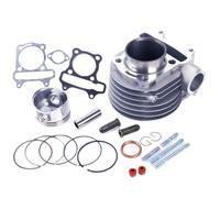 52.4mm Cylinder Kit With Piston Kit For 4T 152QMI GY6 125cc Scooter Engine Compatible With JONWAY ZNEN Roketa ATV Moped And Similar Models