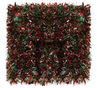 52.5 Ft Christmas Tinsel Garland - 8 Pieces Metallic Twist Mixed Color Hanging Glittering Tree Decoration (Mixed Red, Green)