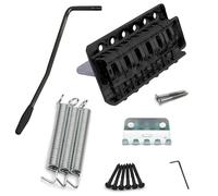 52.5mm Guitar Tremolo Bridge Tool Set for Fender Strat Squier Electric Guitar Replacement (BLACK)