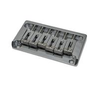 52.5mm String All brass Through Hardtail Fixed Bridge 2-1/16'' spacing Modern Style for ST for TL Electric Guitar Chrome