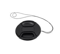 52-86mm Snap-on Front Lens Cap With Anti-Lost Rope, Camera Protector Cover Compatible For Canon,Camera Lens(58mm)