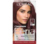 (52 Auburn Rose, 1 Count (Pack of 1)) L'Oreal Paris Feria Multi-Faceted Shimmering Permanent Hair Color 45 French Roast (Deep Bronzed Br