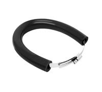 52 cm/20.47 Inches Motorcycle Exhaust Protection Protection Collar Adjustable Universal for Pit Dirt Bike Motocross Supermoto Enduro Scooter Black