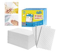 52 Count Upgrade Convex Point Magic Sponge Eraser Sheets,Disposable Portable Magic Cleaning Eraser Thin Wipes for kitchenware Bathroom Faucets Ceramic Articles Car Interiors Hard-to-Reach PlacesQ