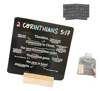 52 Daily Bibles Verse Cards, Christian Bible Scripture Card Set, Weekly Scripture Mapping, Inspiring Christian Gift, Easy to Store and Carry, Providing Daily Spiritual Support